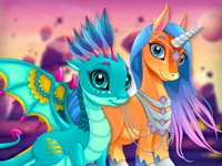 https://arcade-games.site/game/cute-unicorns-and-dragons-puzzle
